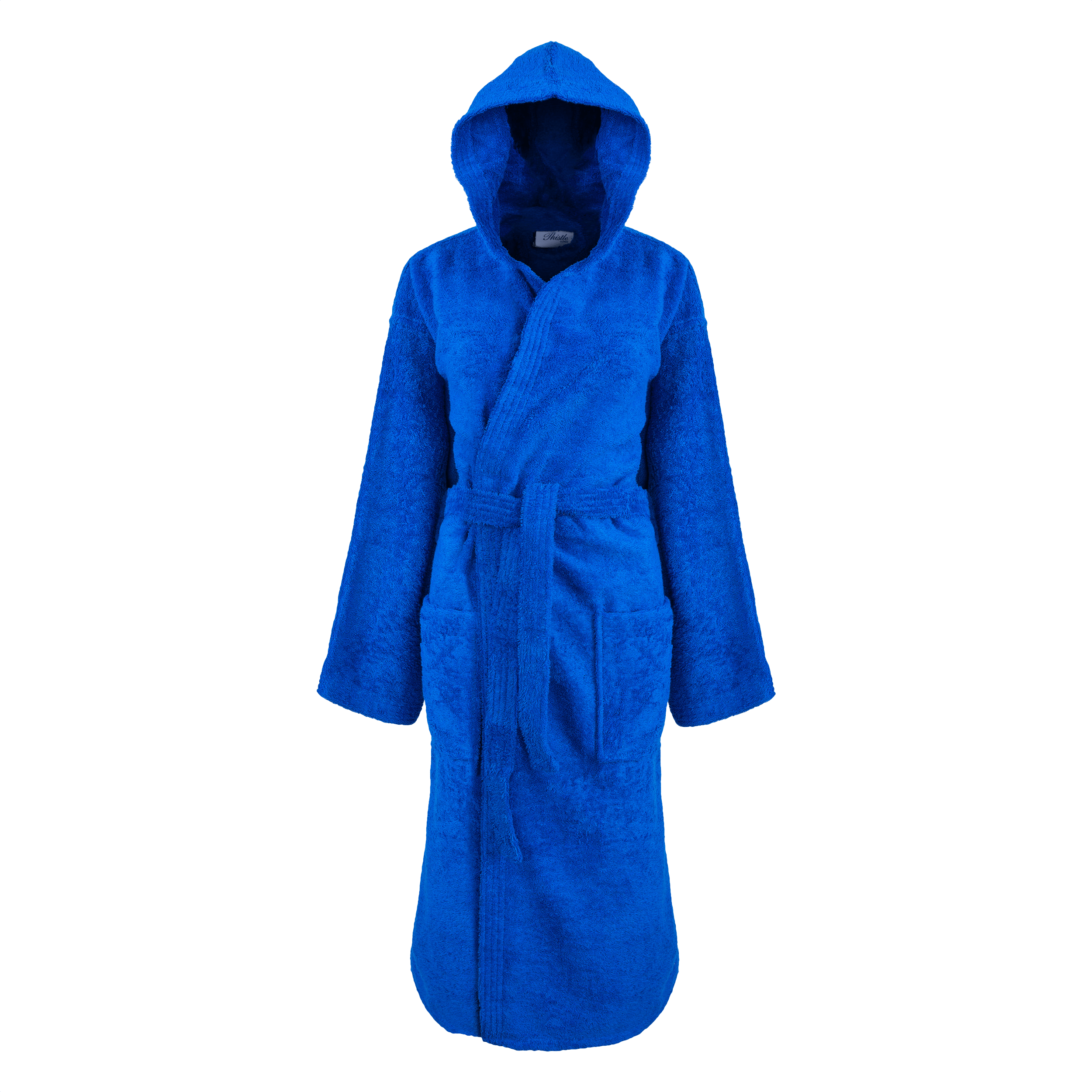 Thistle Egyptian Cotton Luxury Soft Bathrobe Absorbent Dressing