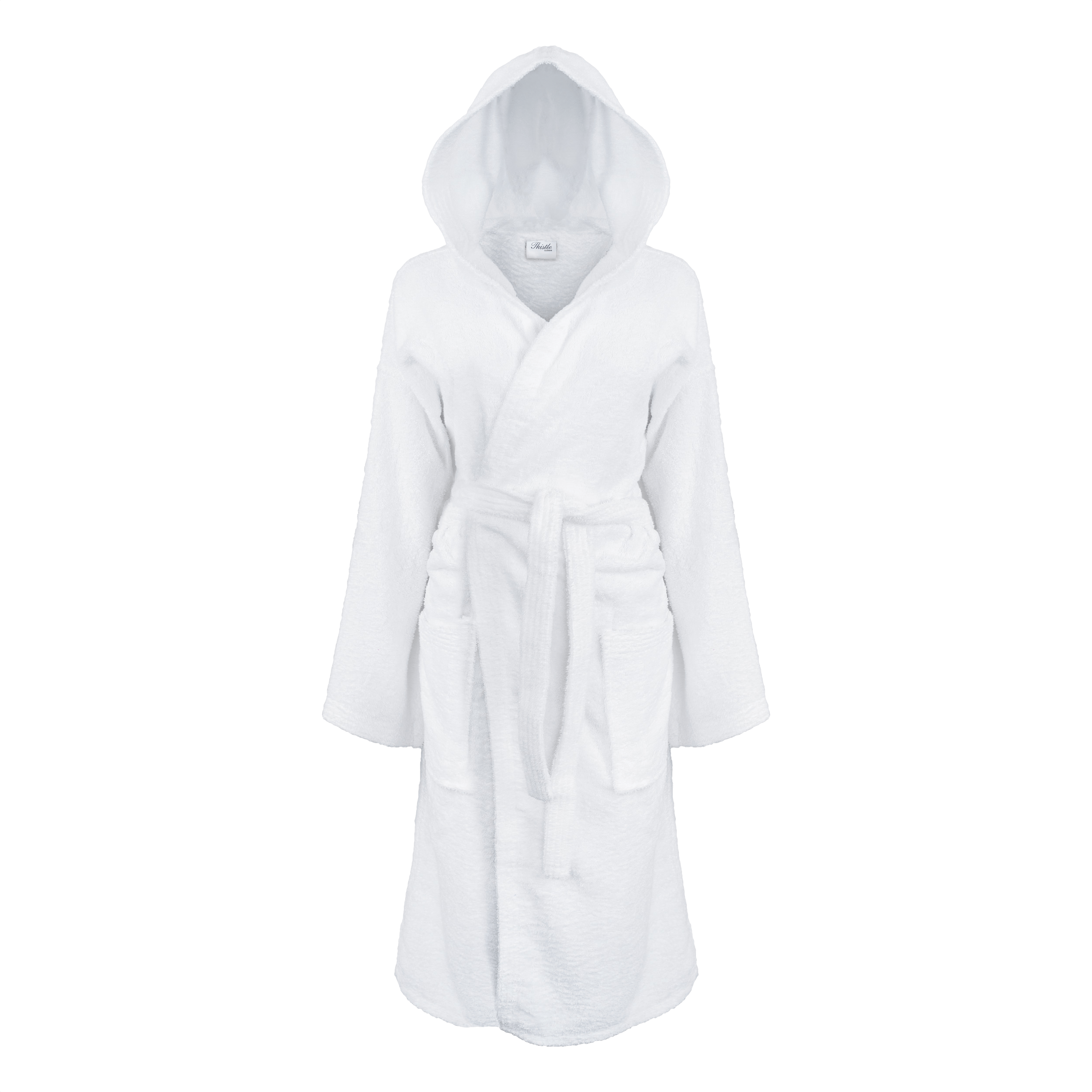 Thistle Egyptian Cotton Luxury Soft Bathrobe Absorbent Dressing Gown C Thistle Bathrobes Towelling